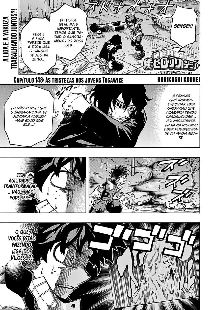 Read Boku no Hero Academia PT-BR Manga Online