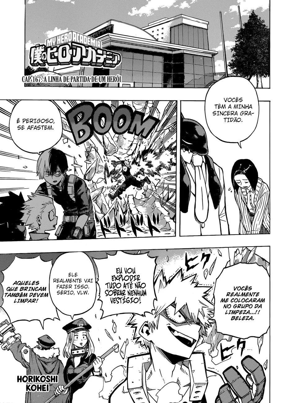 Read Boku no Hero Academia PT-BR Manga Online