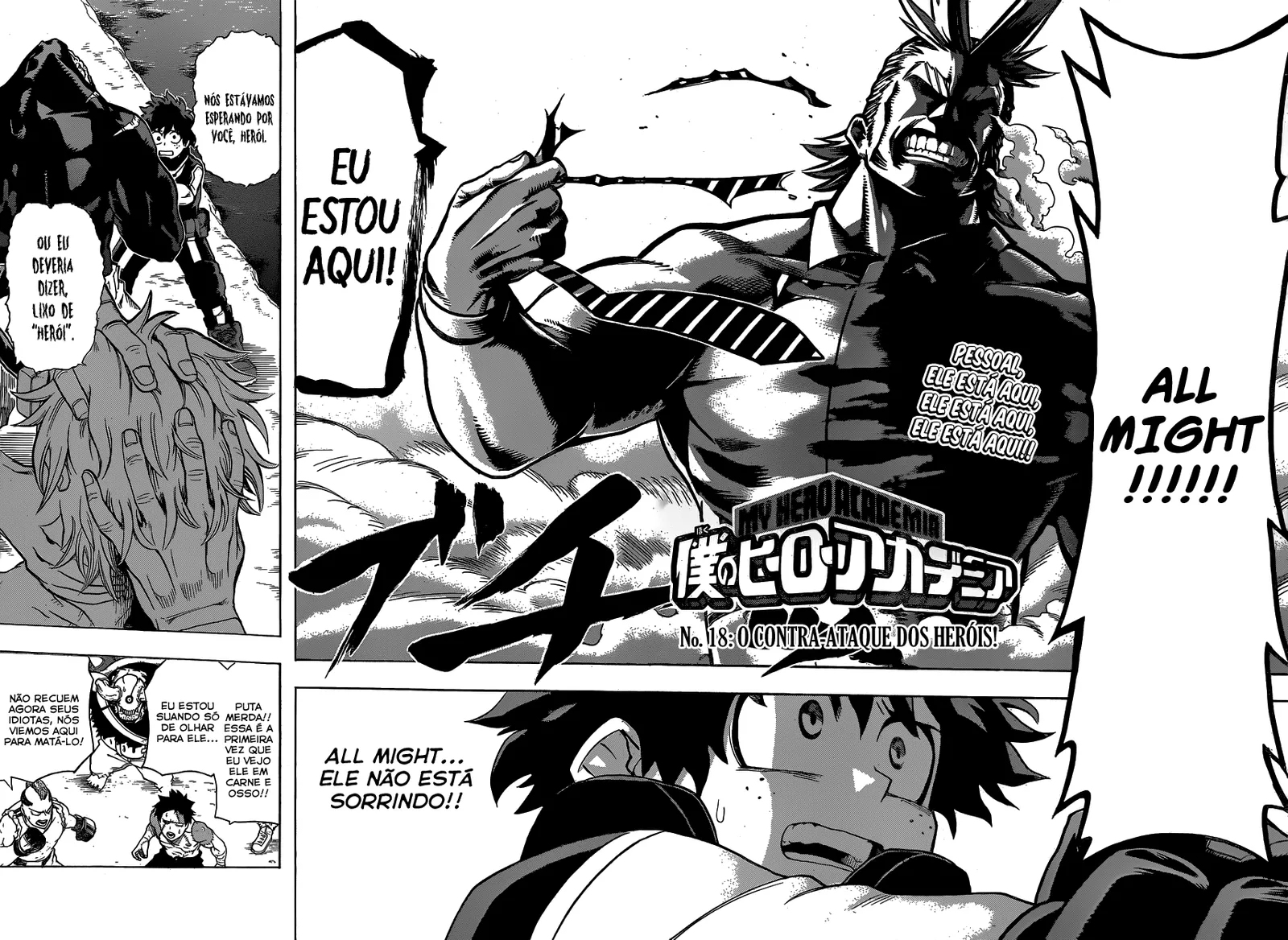 Read Boku no Hero Academia PT-BR Manga Online