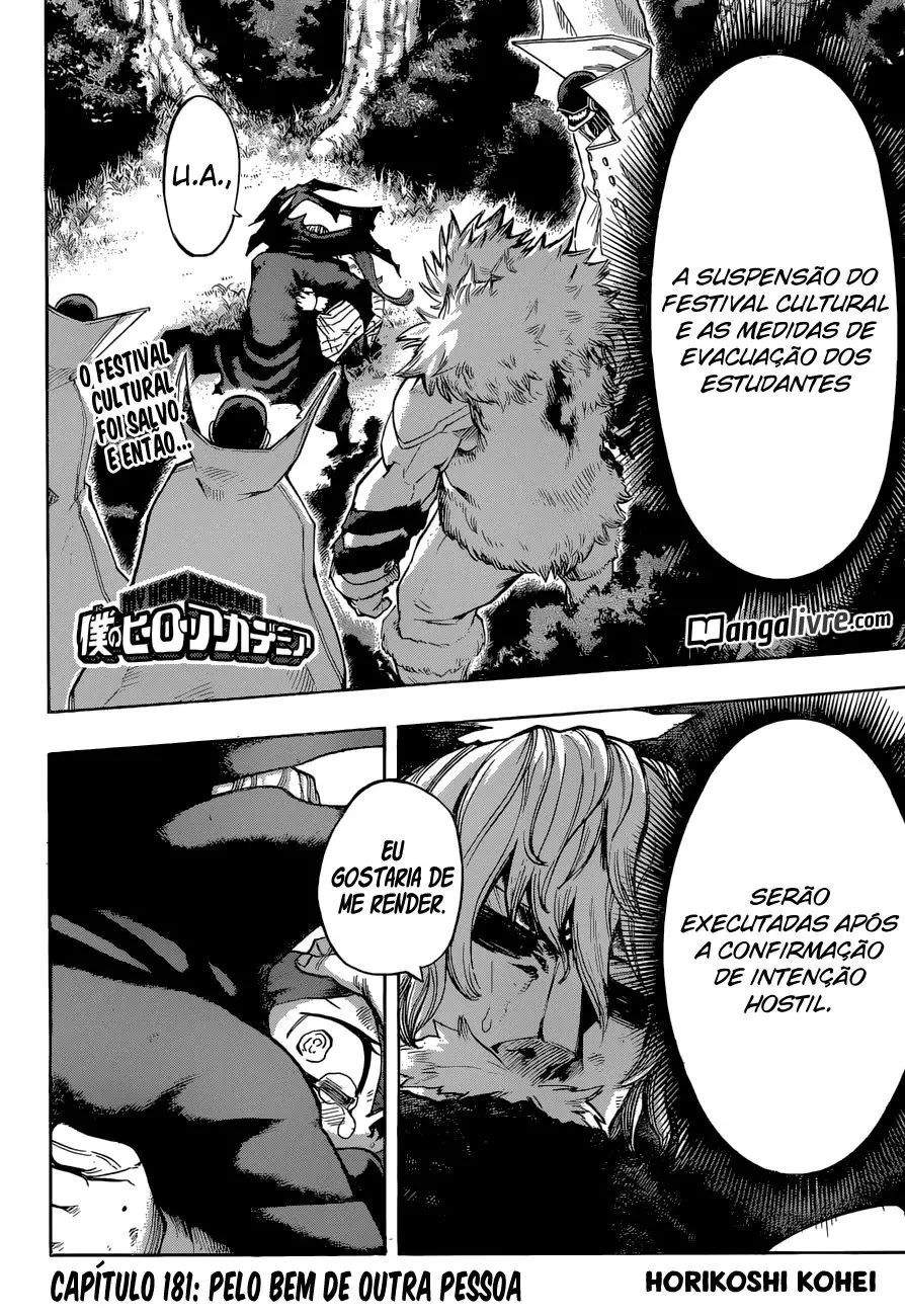 Read Boku no Hero Academia PT-BR Manga Online