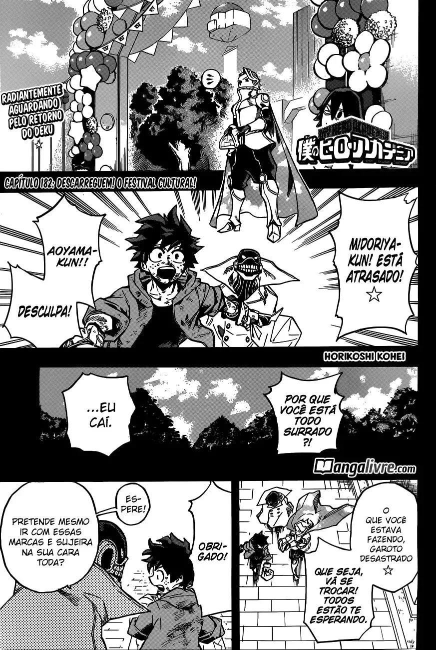 Read Boku no Hero Academia PT-BR Manga Online