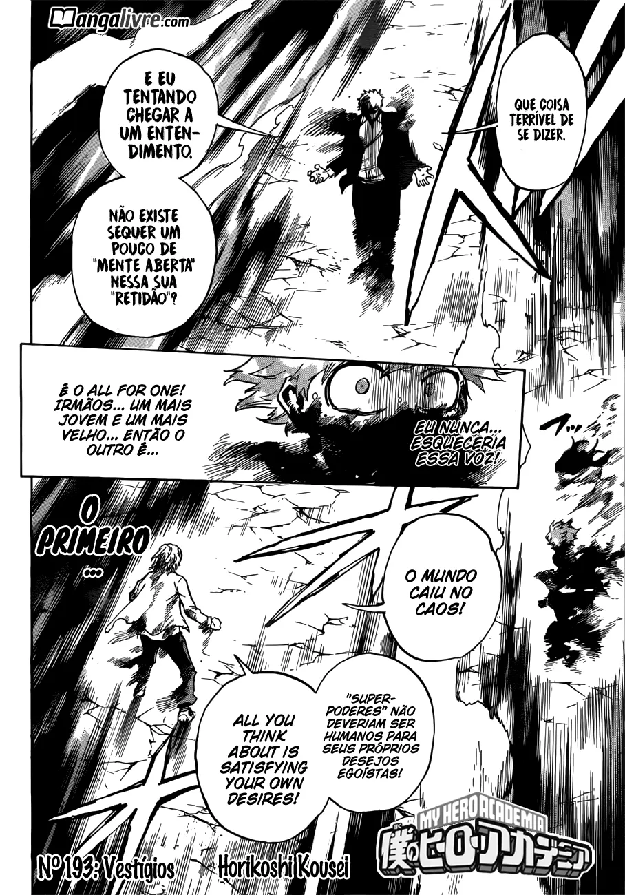 Read Boku no Hero Academia PT-BR Manga Online