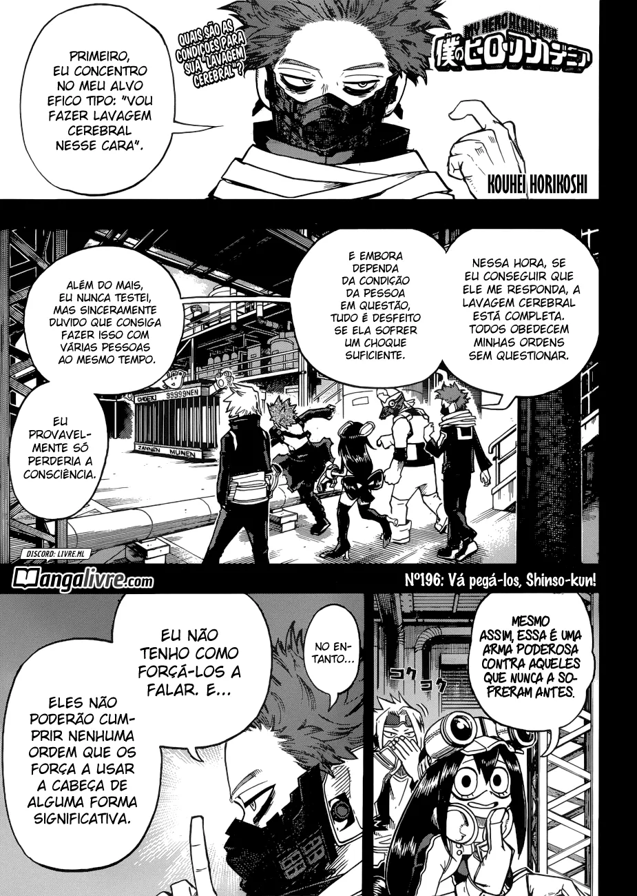 Read Boku no Hero Academia PT-BR Manga Online