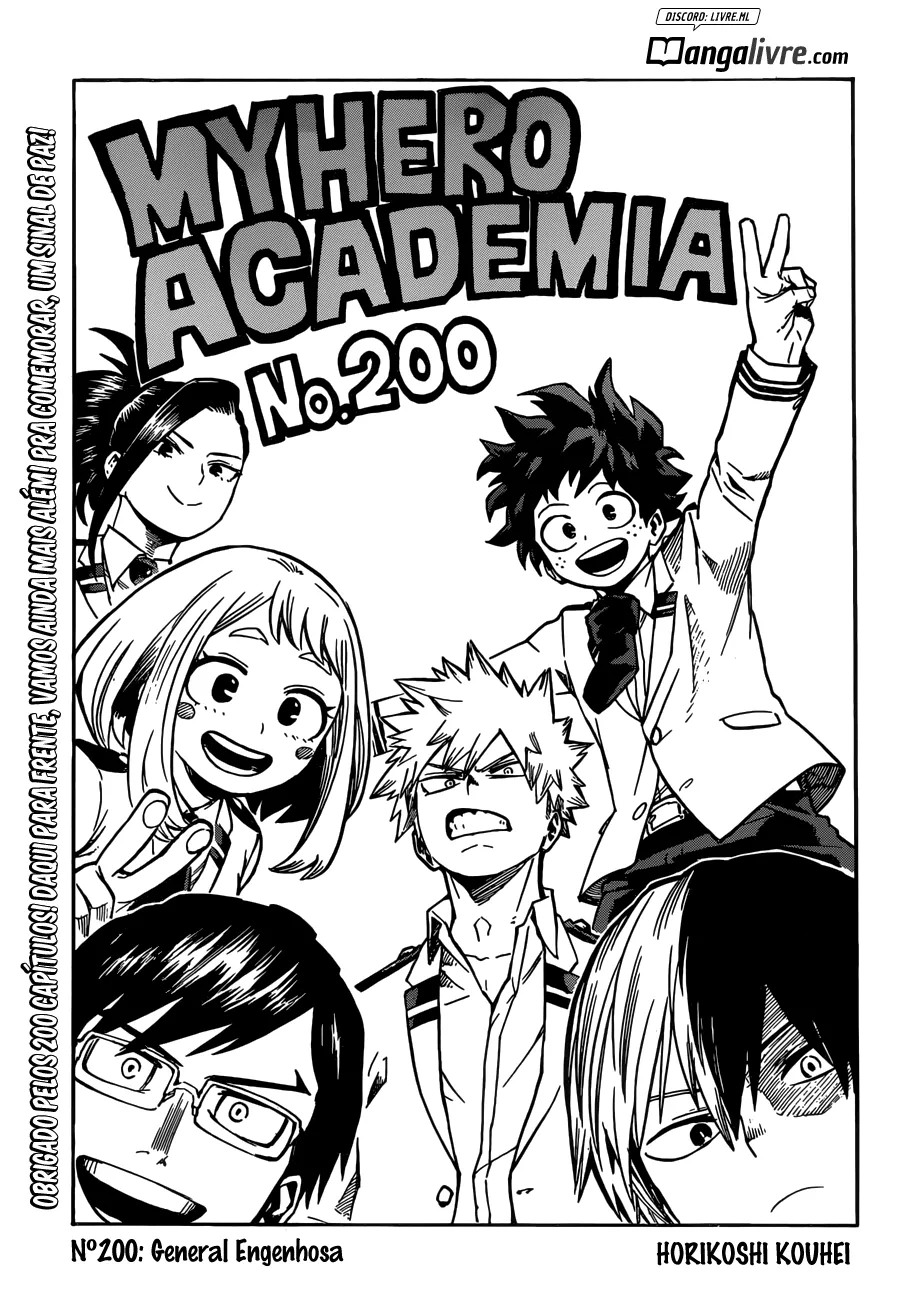 Read Boku no Hero Academia PT-BR Manga Online
