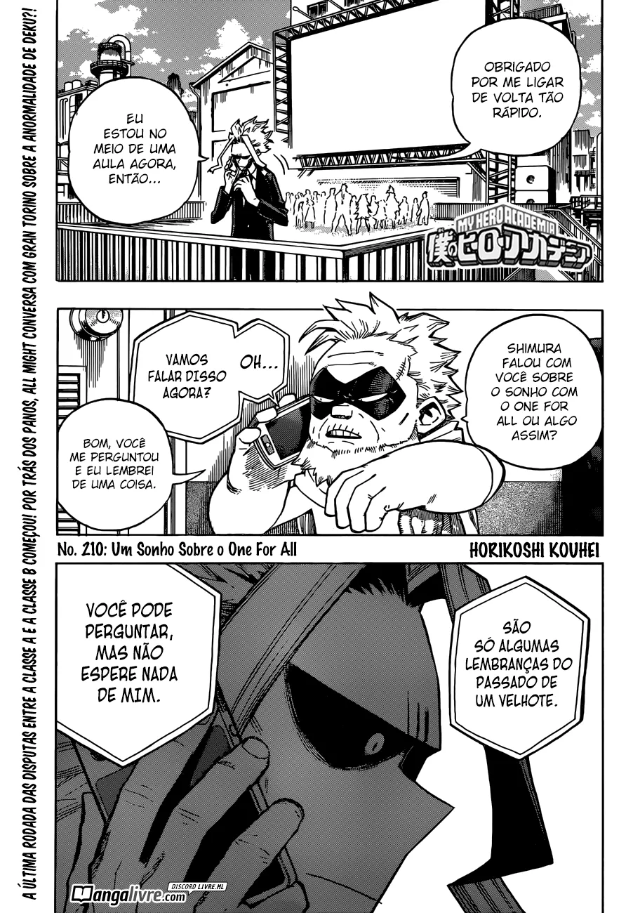 Read Boku no Hero Academia PT-BR Manga Online