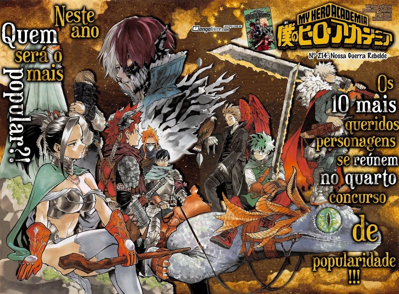 Read Boku no Hero Academia PT-BR Manga Online