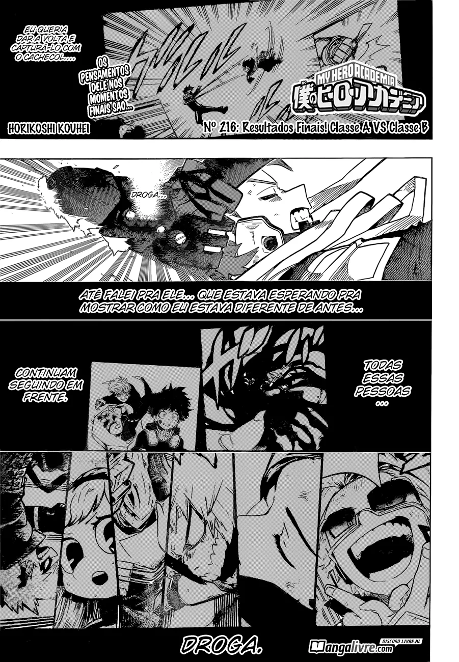 Read Boku no Hero Academia PT-BR Manga Online