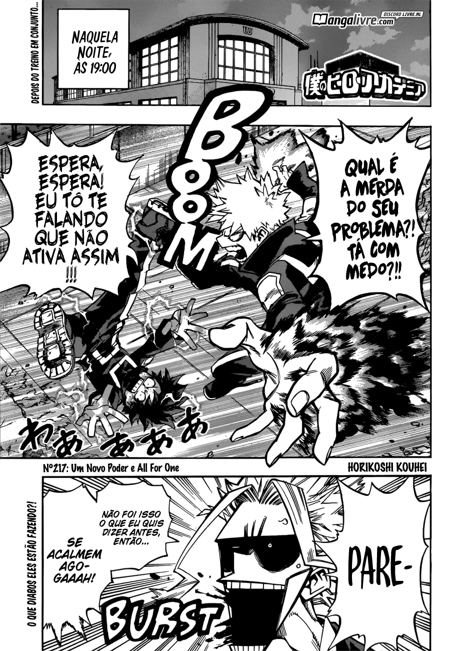 Read Boku no Hero Academia PT-BR Manga Online