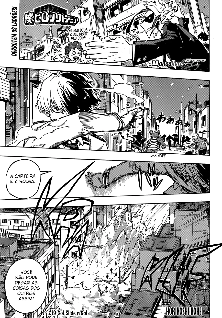 Read Boku no Hero Academia PT-BR Manga Online