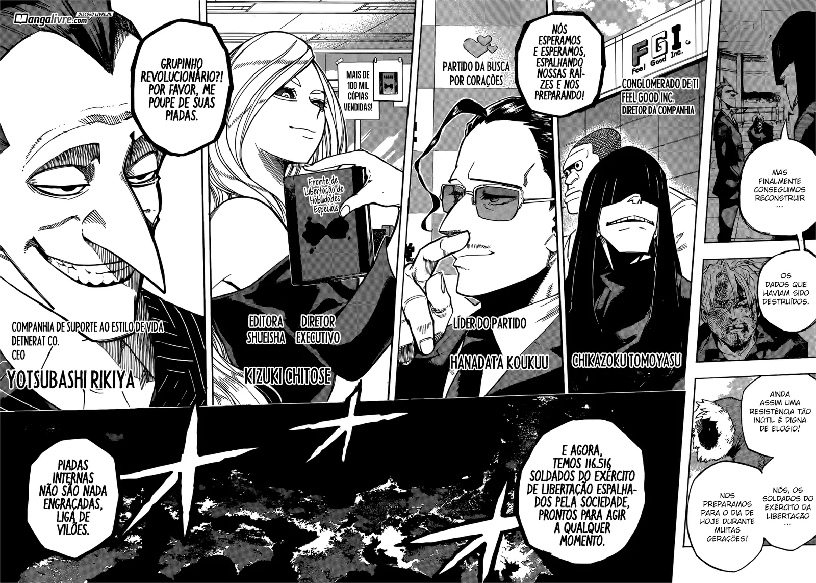 Read Boku no Hero Academia PT-BR Manga Online