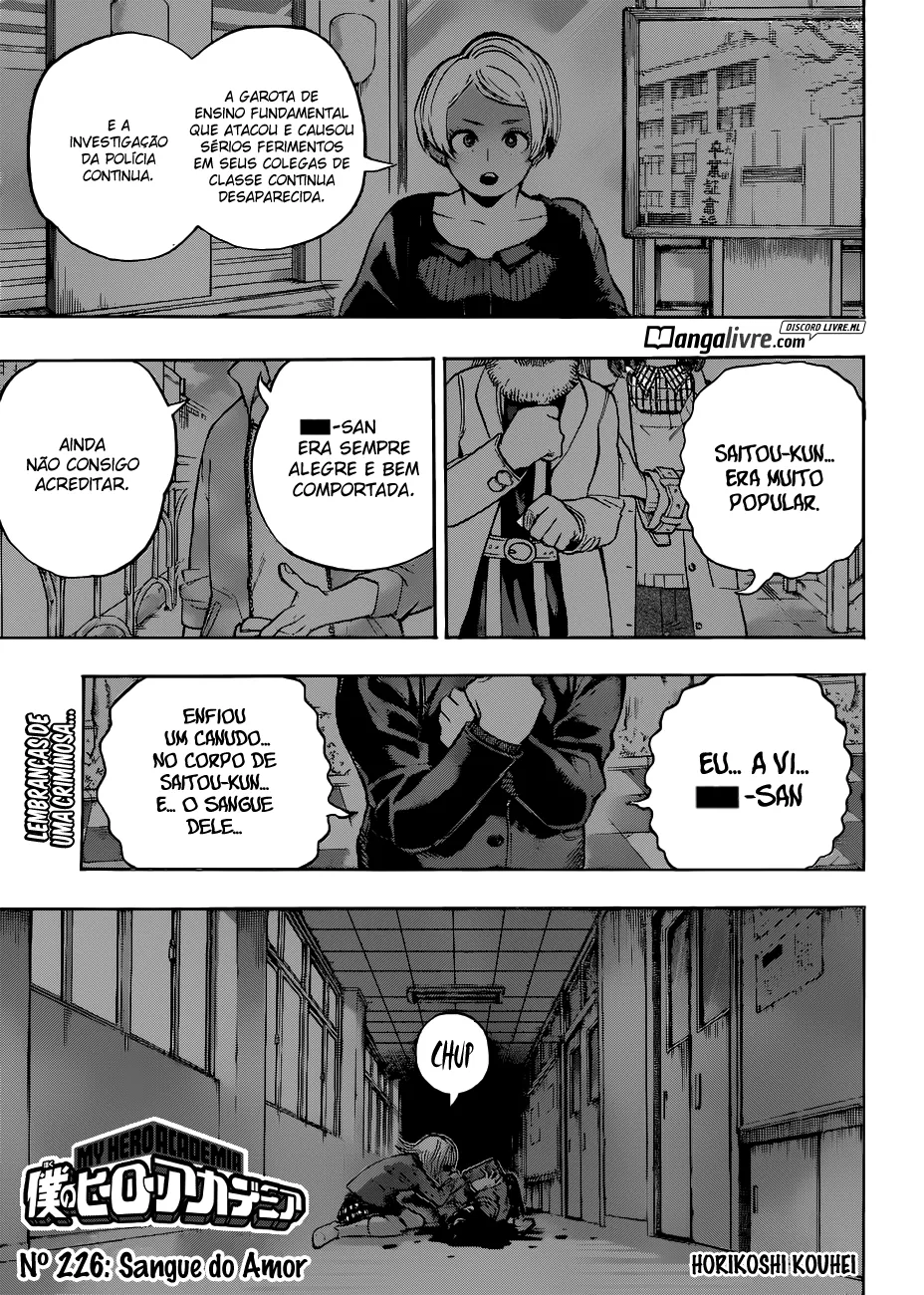 Read Boku no Hero Academia PT-BR Manga Online