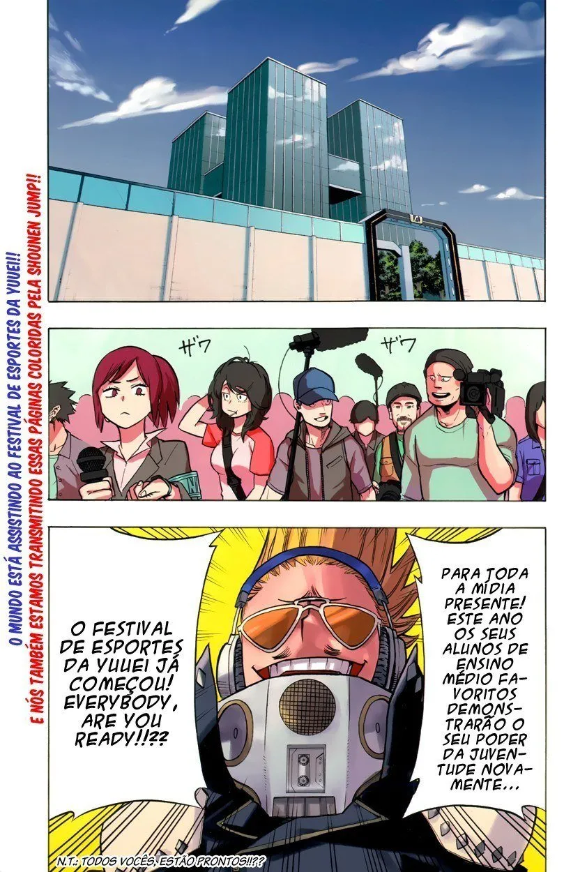 Read Boku no Hero Academia PT-BR Manga Online