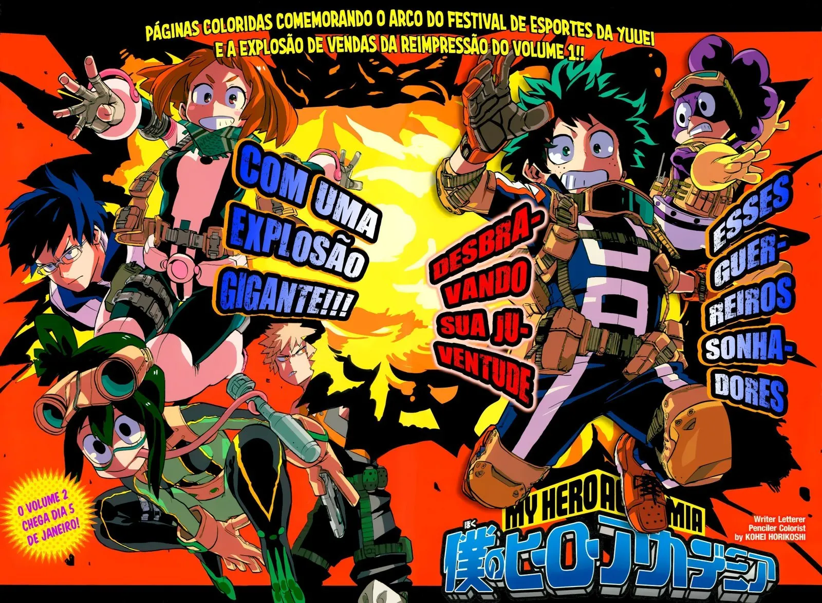 Read Boku no Hero Academia PT-BR Manga Online