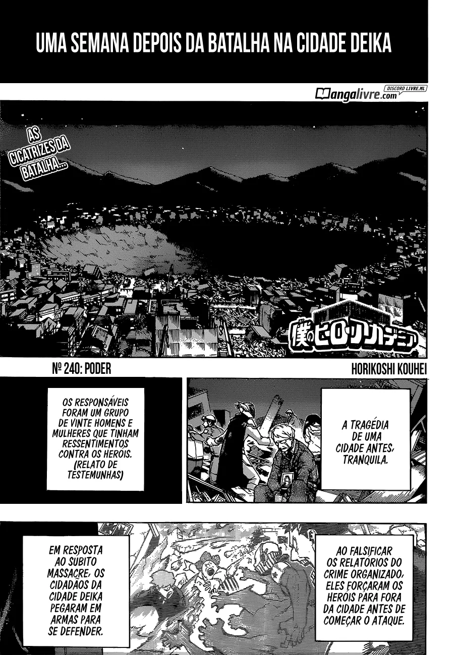 Read Boku no Hero Academia PT-BR Manga Online