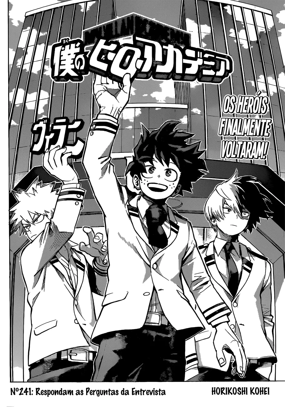 Read Boku no Hero Academia PT-BR Manga Online