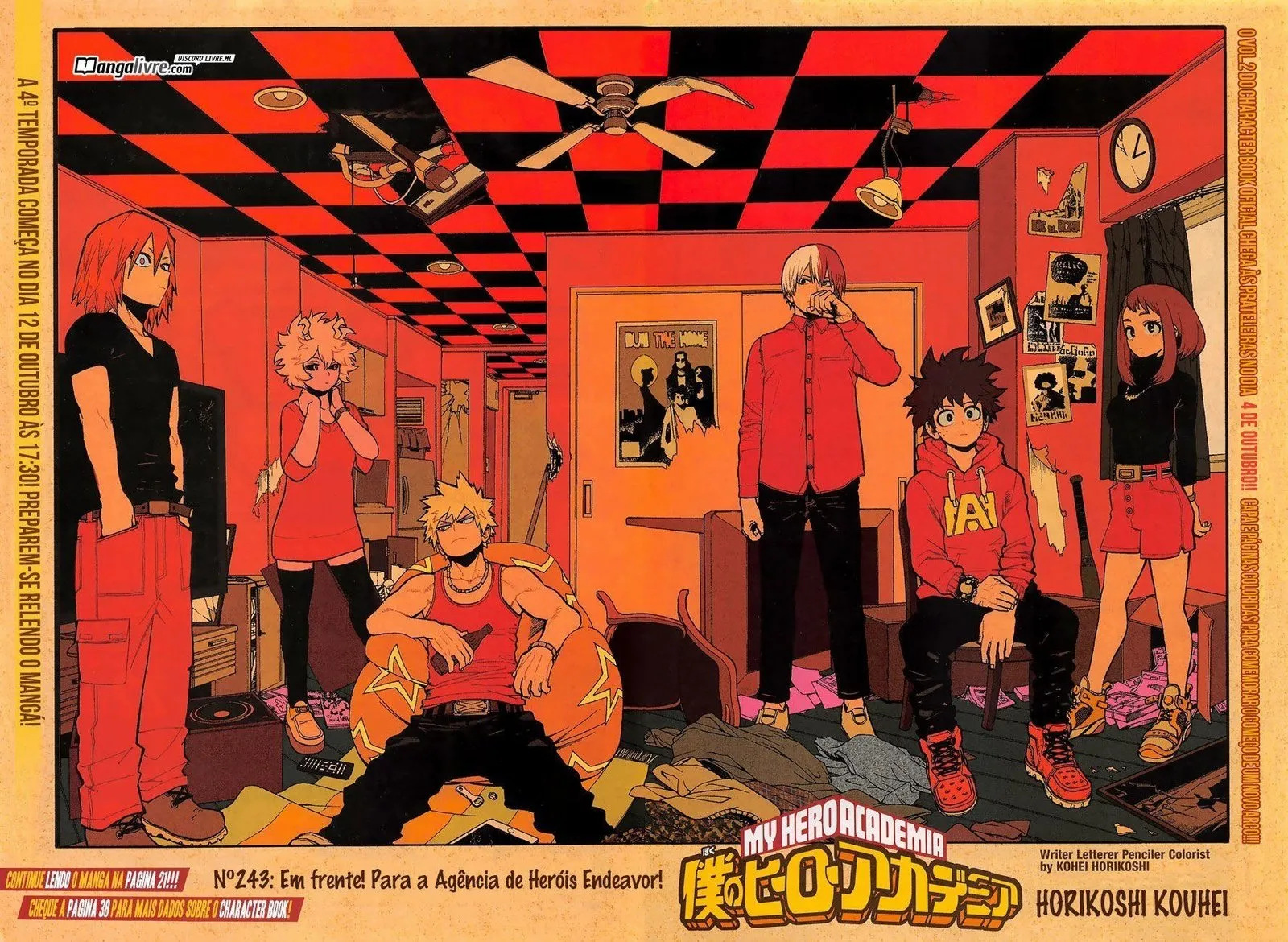 Read Boku no Hero Academia PT-BR Manga Online