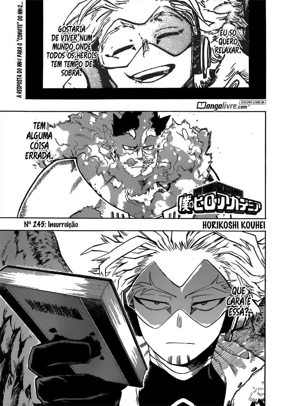 Read Boku no Hero Academia PT-BR Manga Online