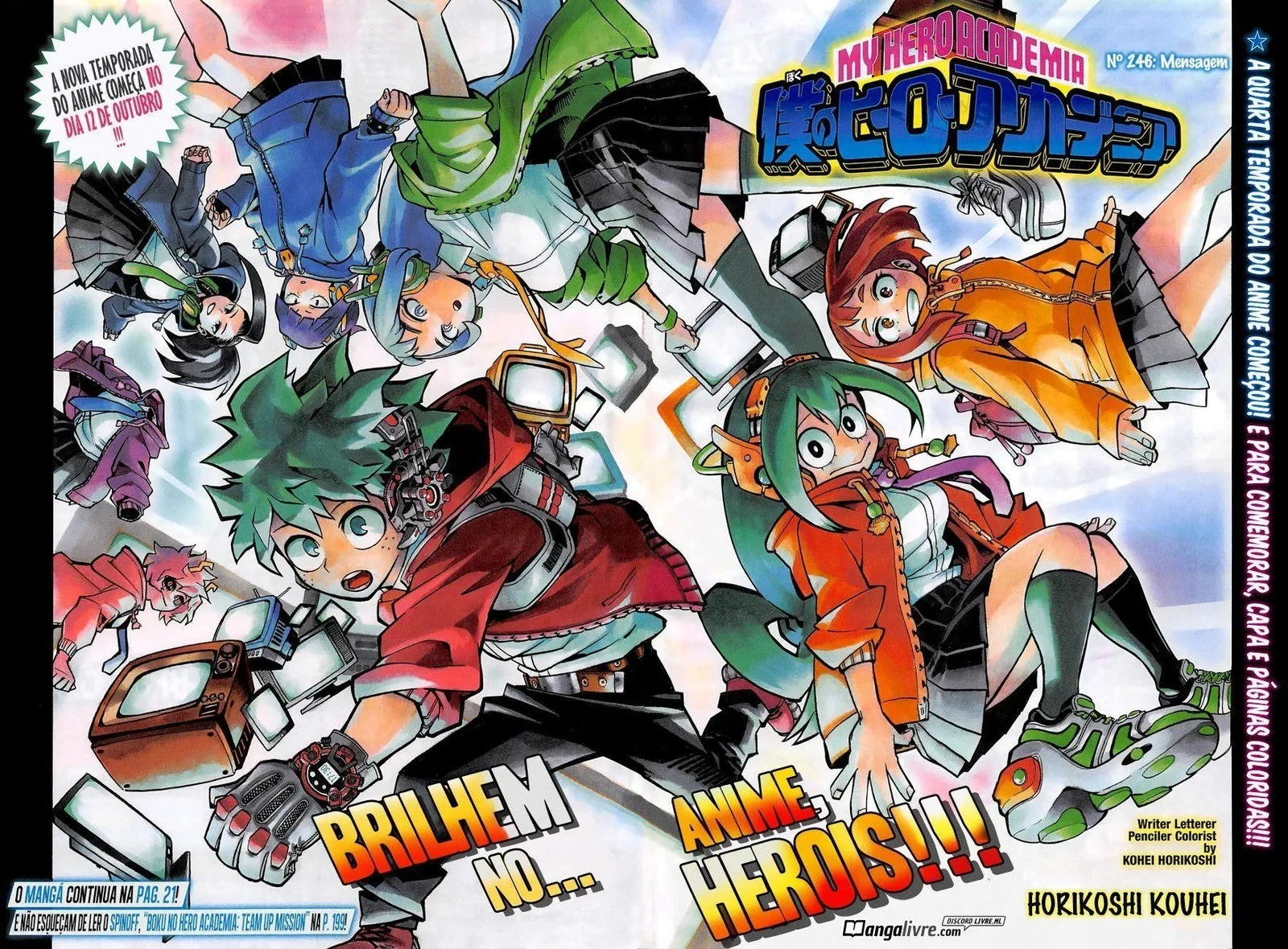 Read Boku no Hero Academia PT-BR Manga Online