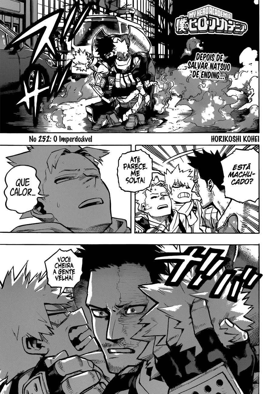 Read Boku no Hero Academia PT-BR Manga Online
