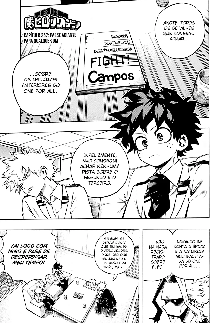 Read Boku no Hero Academia PT-BR Manga Online