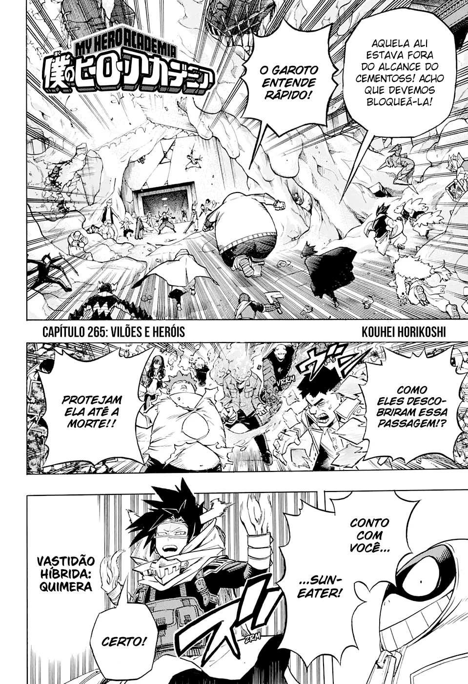 Read Boku no Hero Academia PT-BR Manga Online