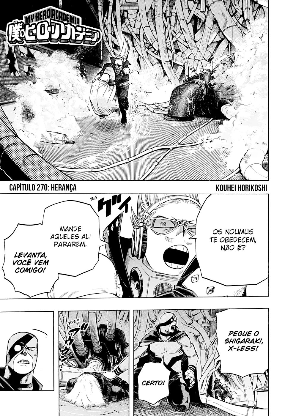 Read Boku no Hero Academia PT-BR Manga Online