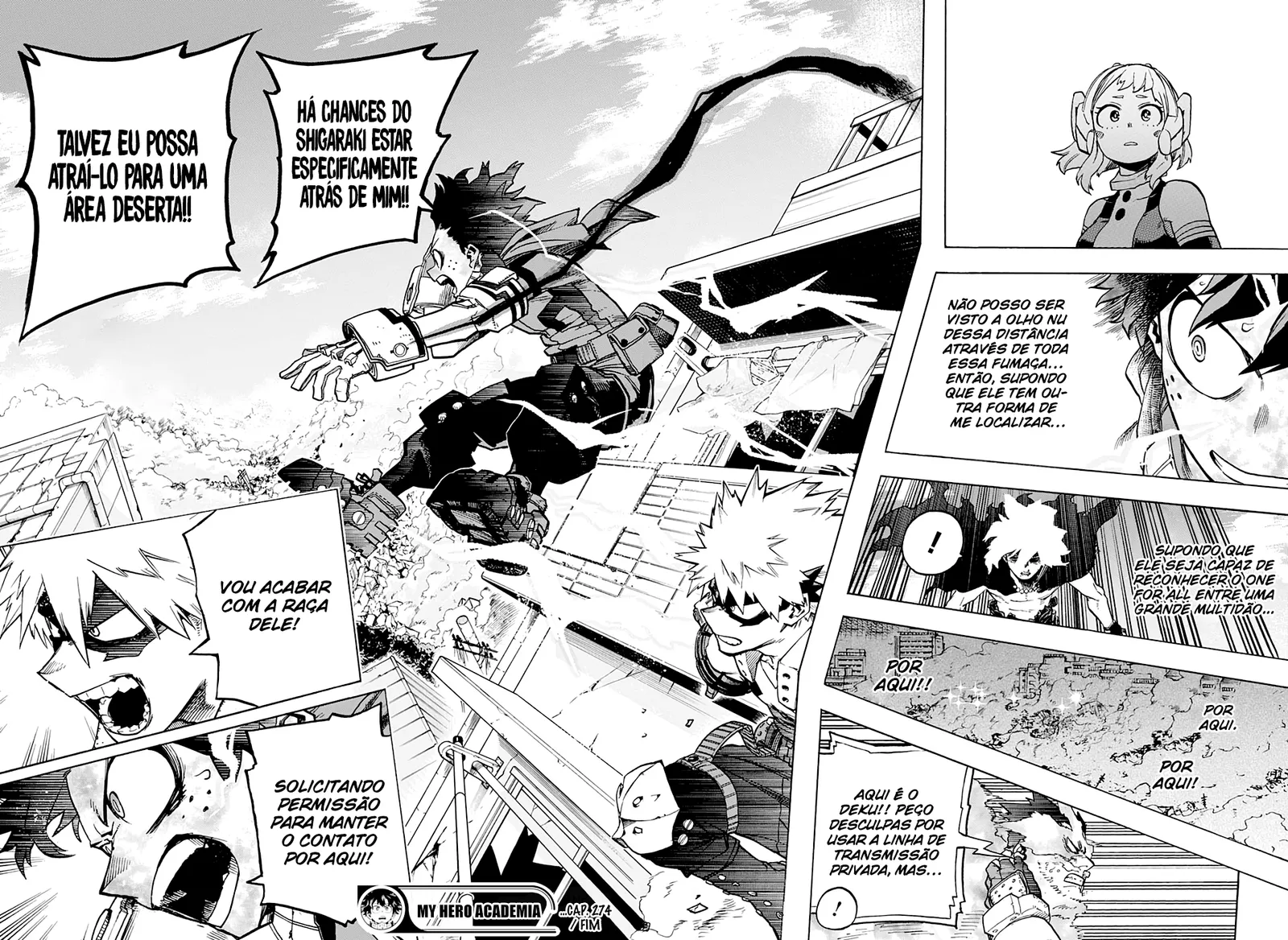 Read Boku no Hero Academia PT-BR Manga Online