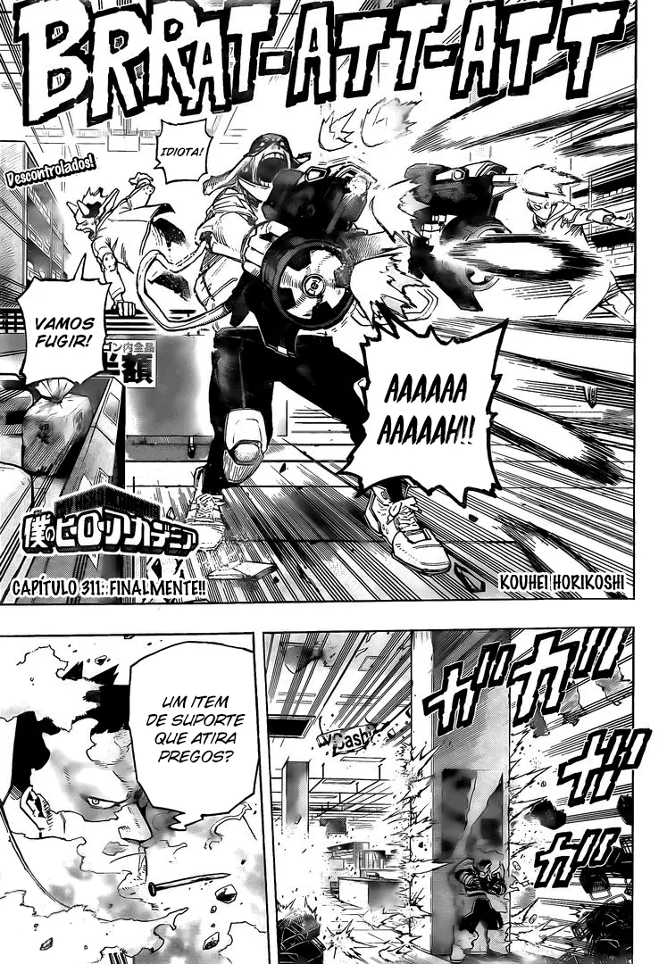 Read Boku no Hero Academia PT-BR Manga Online