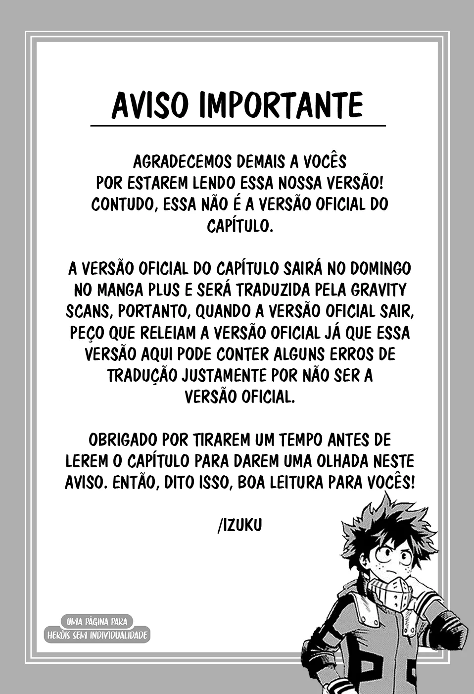 Read Boku no Hero Academia PT-BR Manga Online