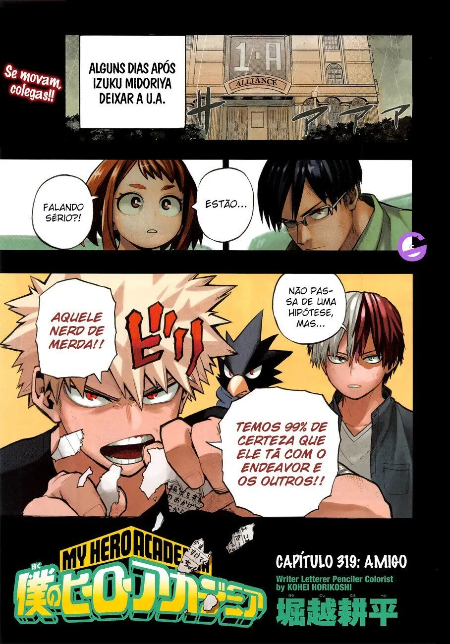 Read Boku no Hero Academia PT-BR Manga Online