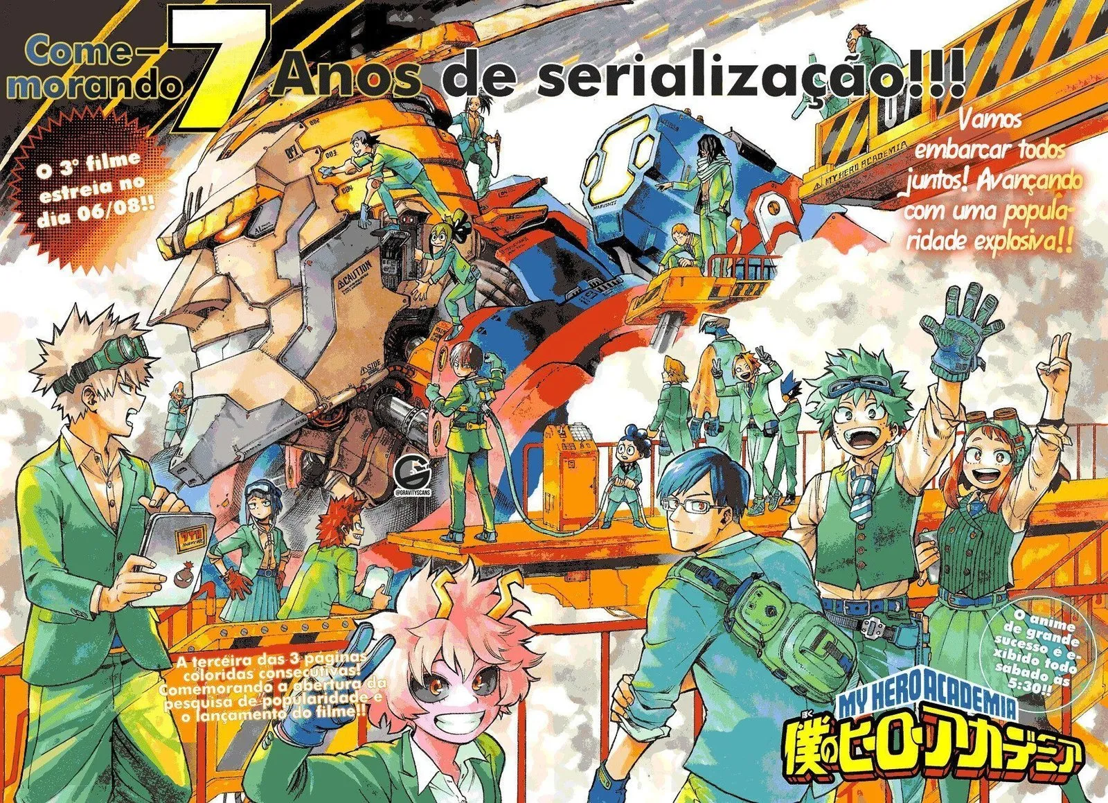 Read Boku no Hero Academia PT-BR Manga Online