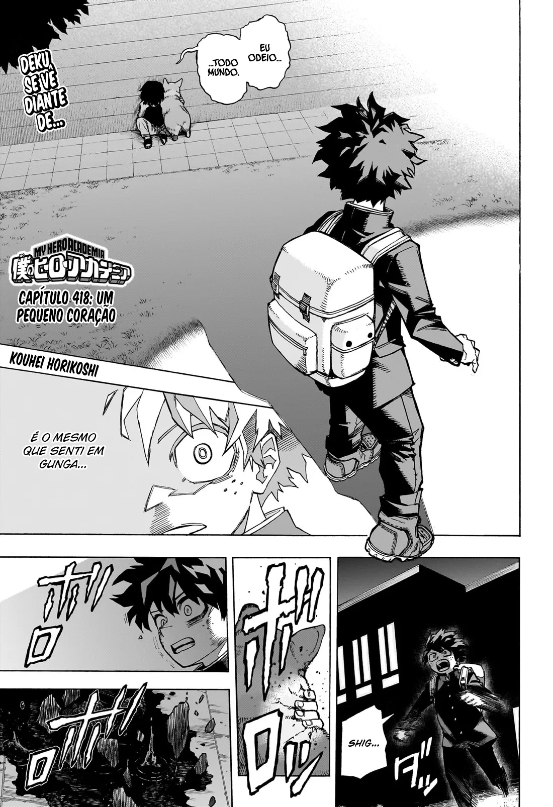Read Boku no Hero Academia PT-BR Manga Online