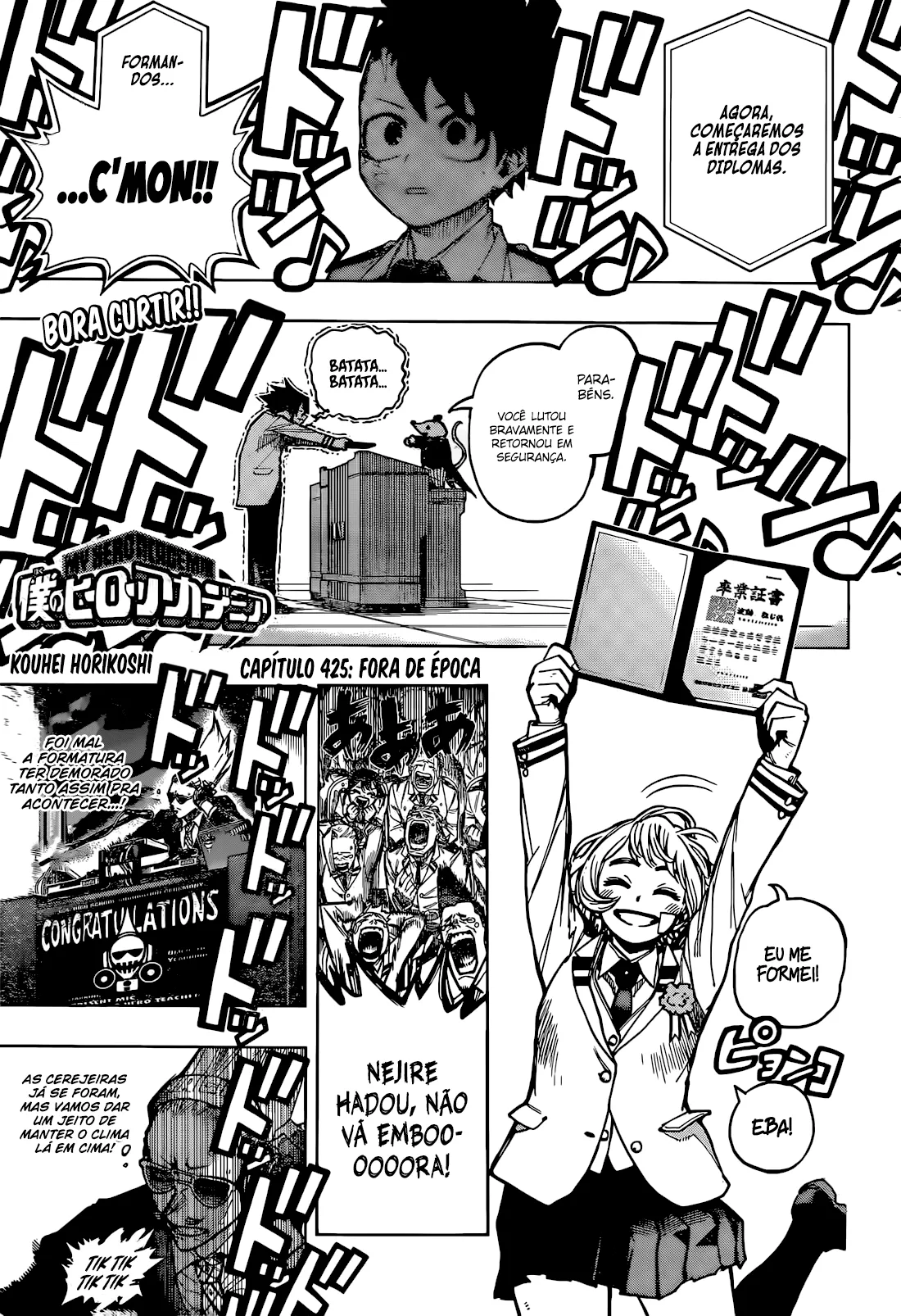 Read Boku no Hero Academia PT-BR Manga Online