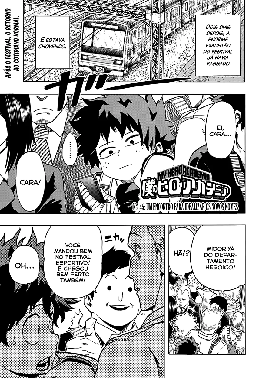 Read Boku no Hero Academia PT-BR Manga Online