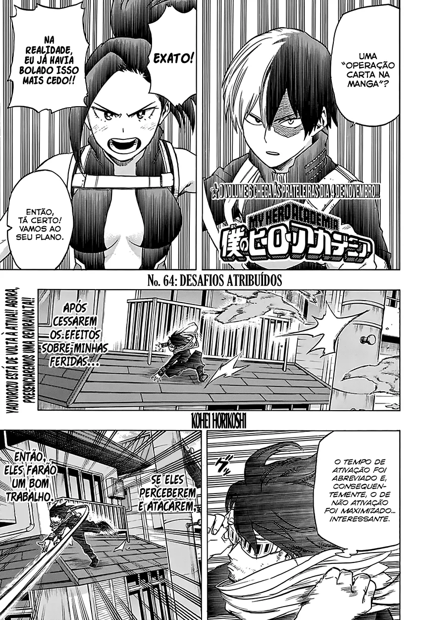 Read Boku no Hero Academia PT-BR Manga Online