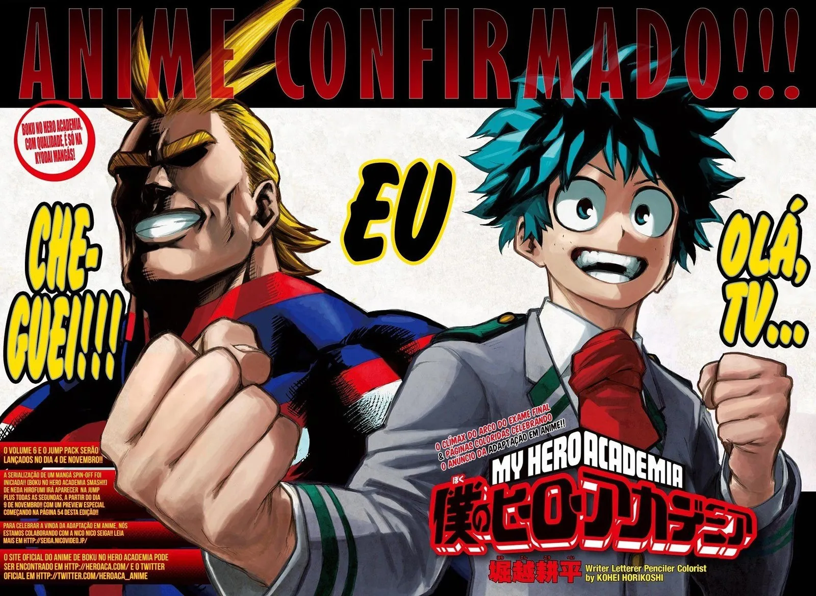 Read Boku no Hero Academia PT-BR Manga Online