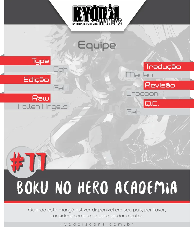 Read Boku no Hero Academia PT-BR Manga Online