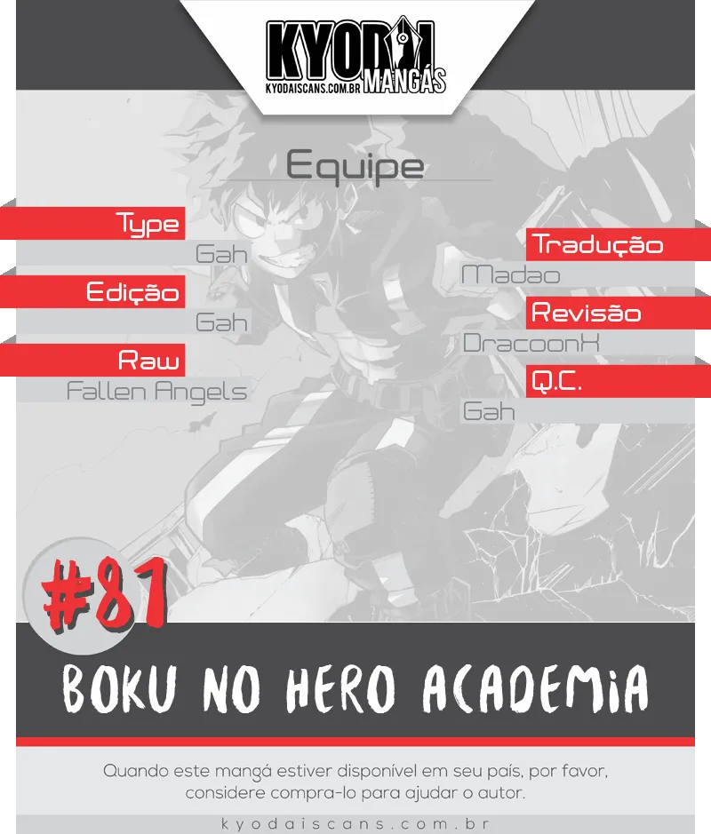 Read Boku no Hero Academia PT-BR Manga Online