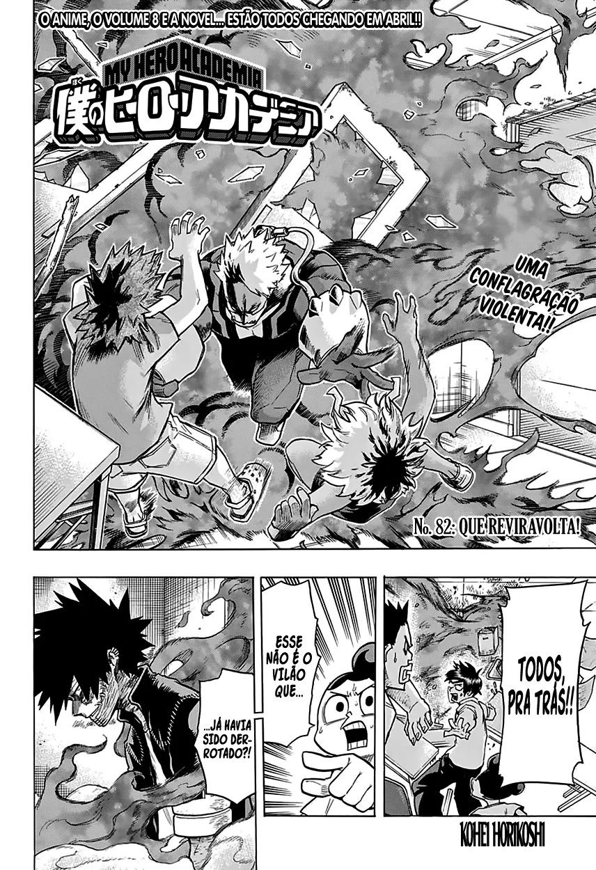 Read Boku no Hero Academia PT-BR Manga Online