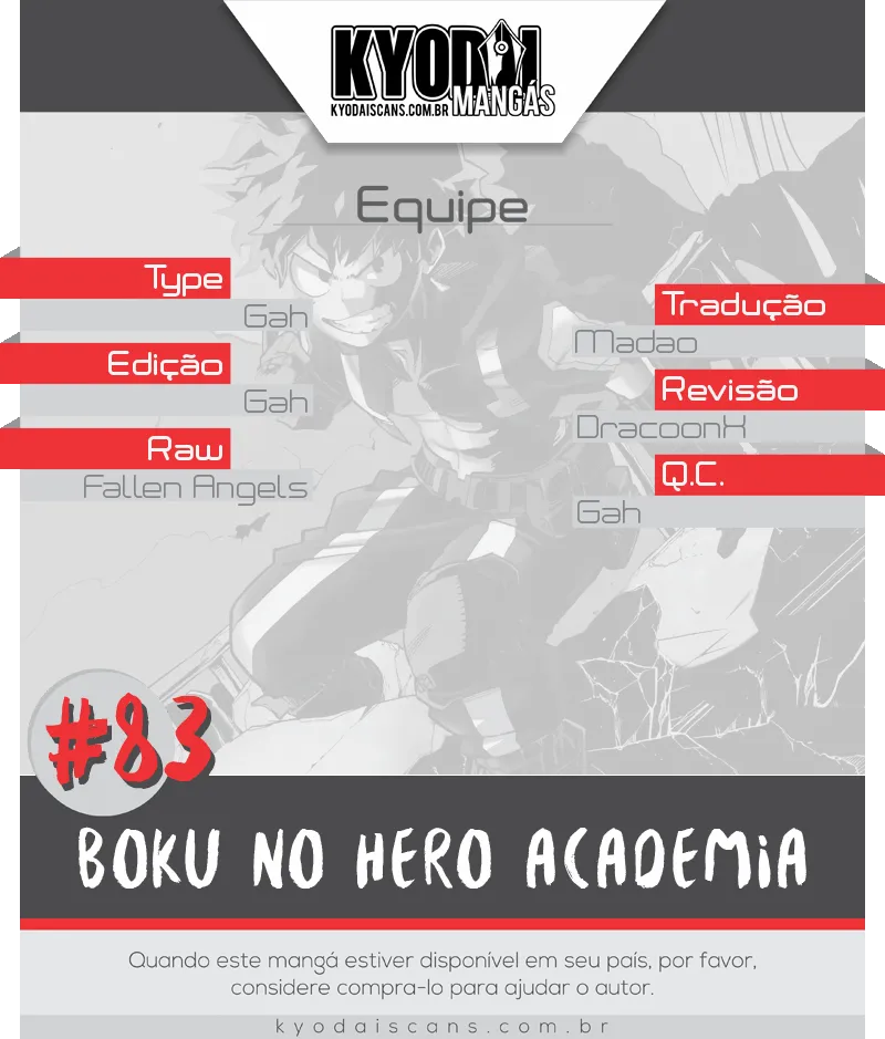 Read Boku no Hero Academia PT-BR Manga Online
