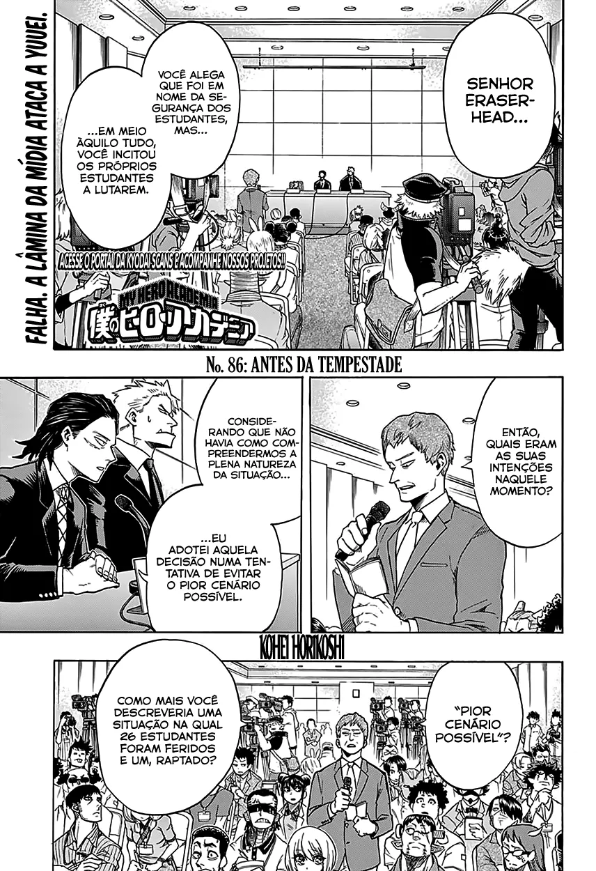 Read Boku no Hero Academia PT-BR Manga Online