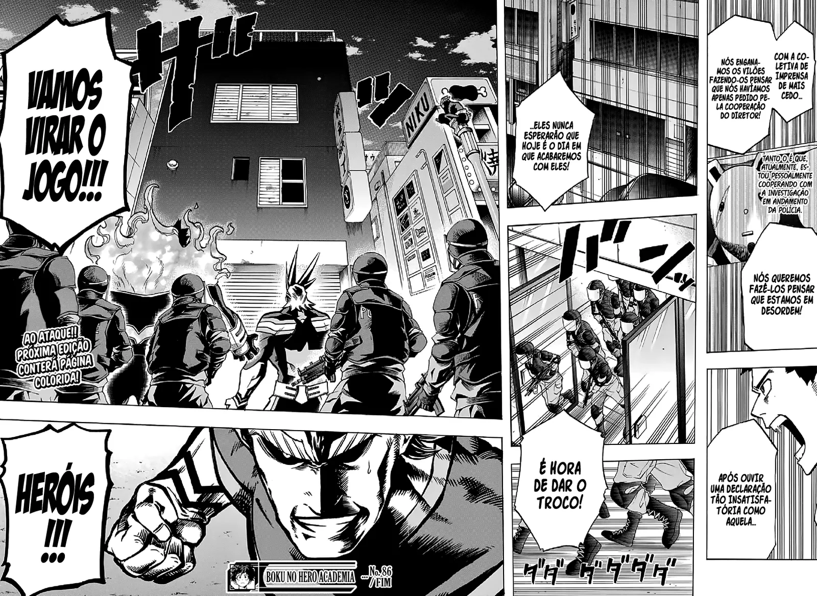 Read Boku no Hero Academia PT-BR Manga Online
