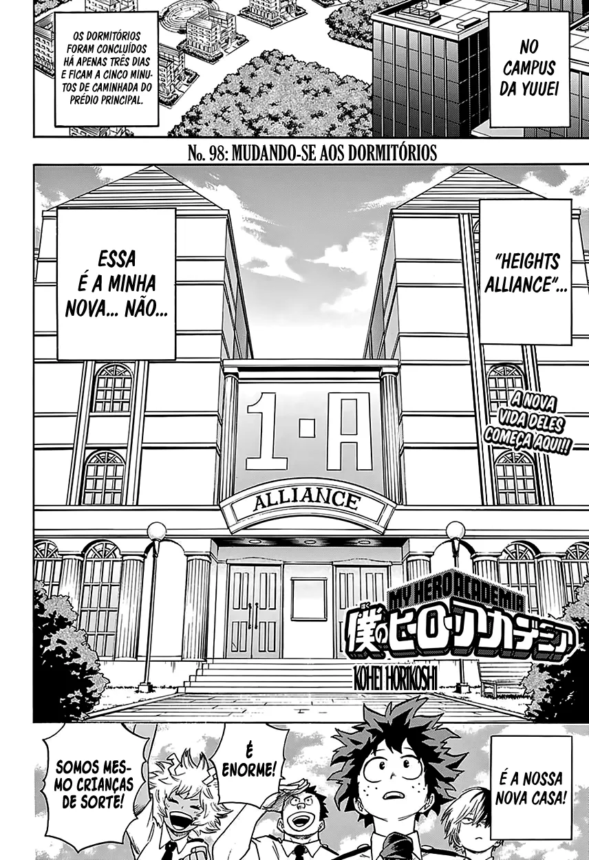 Read Boku no Hero Academia PT-BR Manga Online