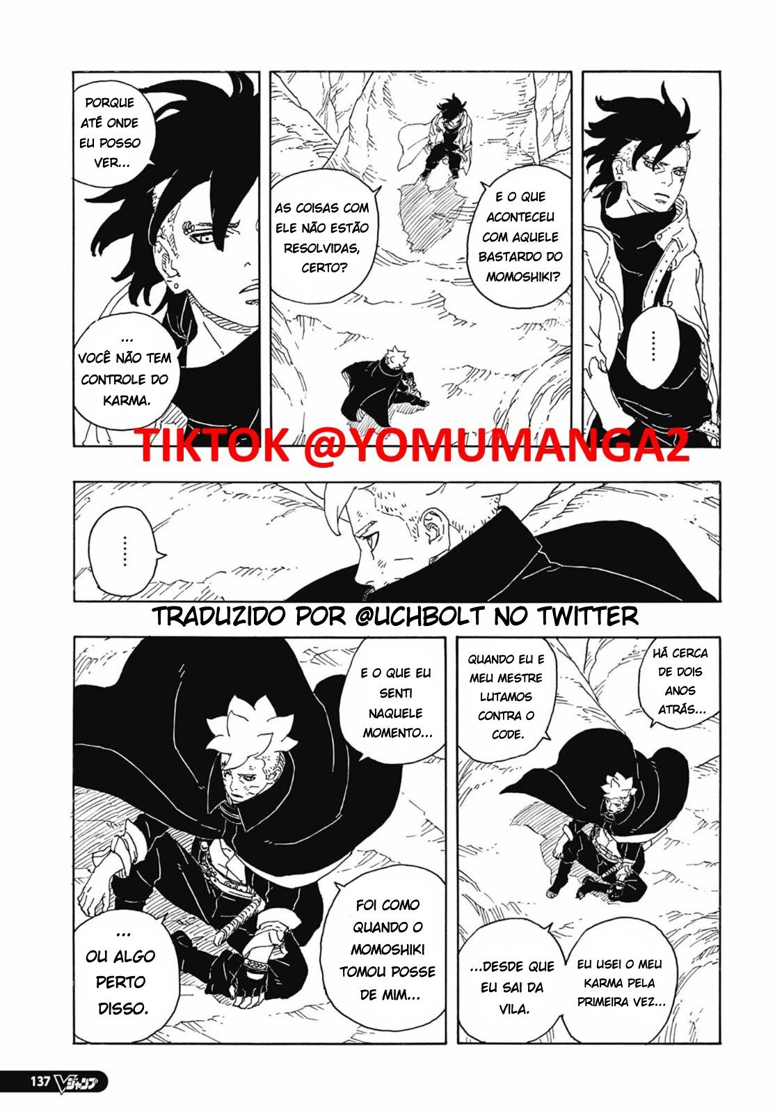 Read Boruto Two Blue Vortex PT-BR Manga Online