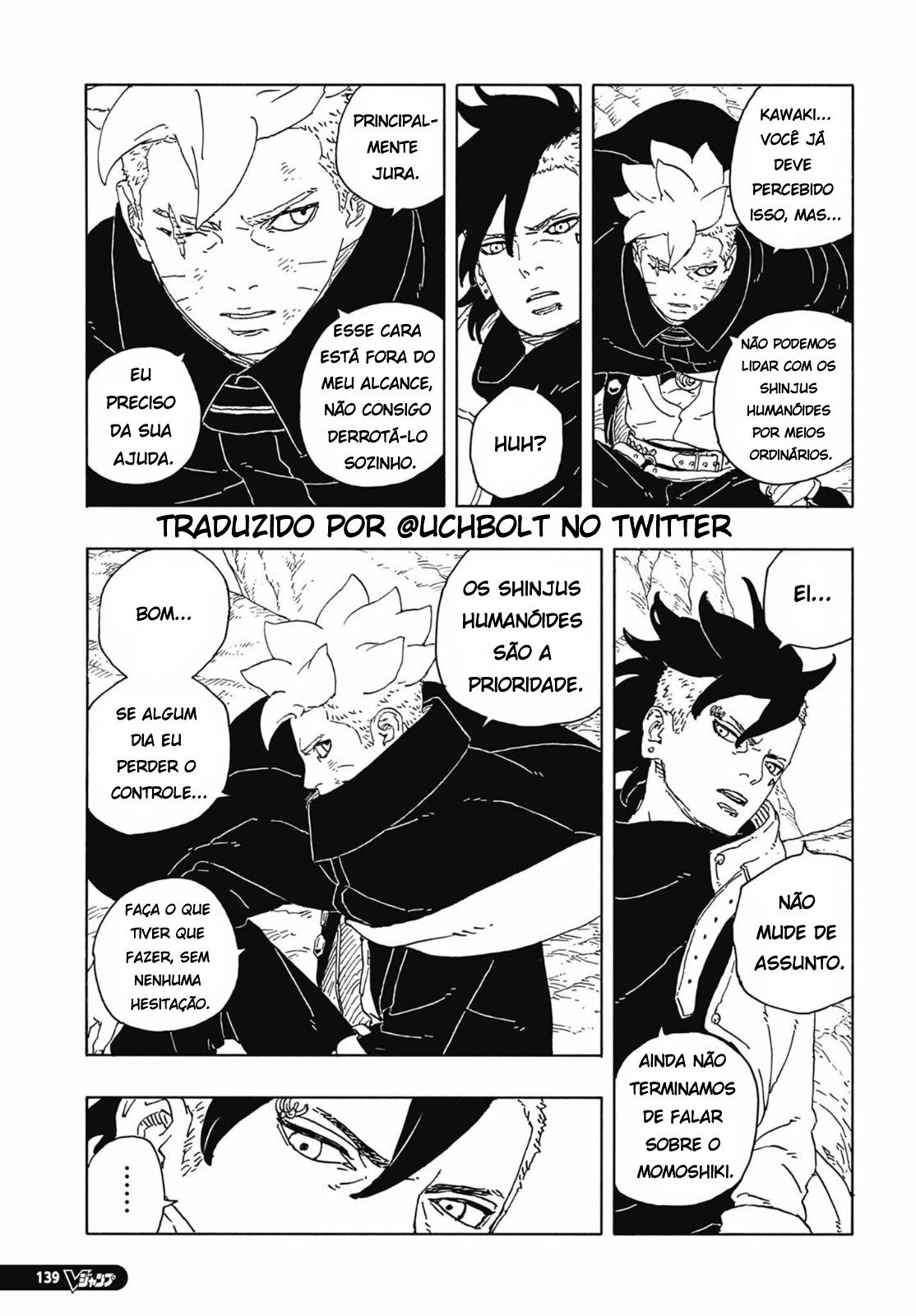 Read Boruto Two Blue Vortex PT-BR Manga Online