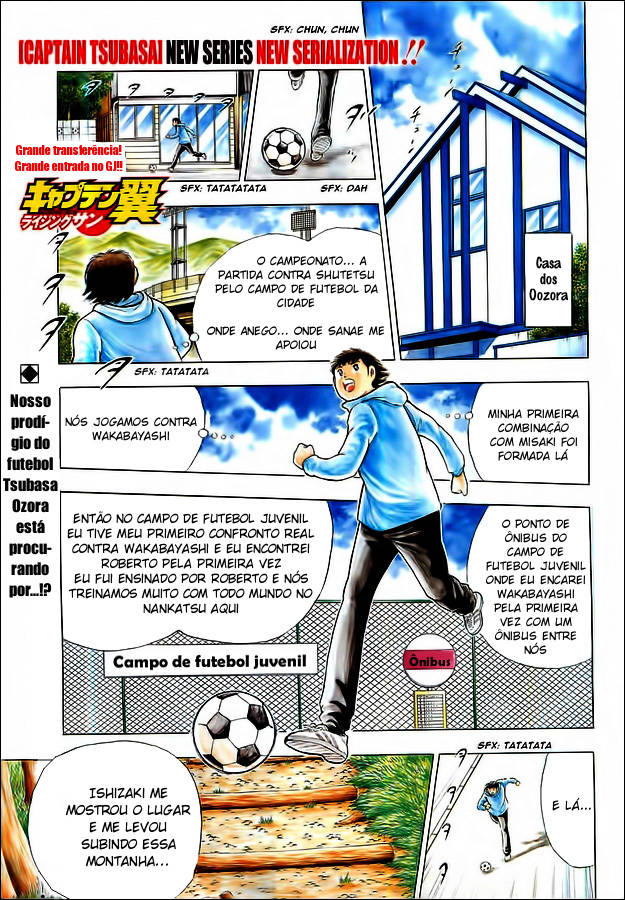 Read Captain Tsubasa Rising Sun PT-BR Manga Online
