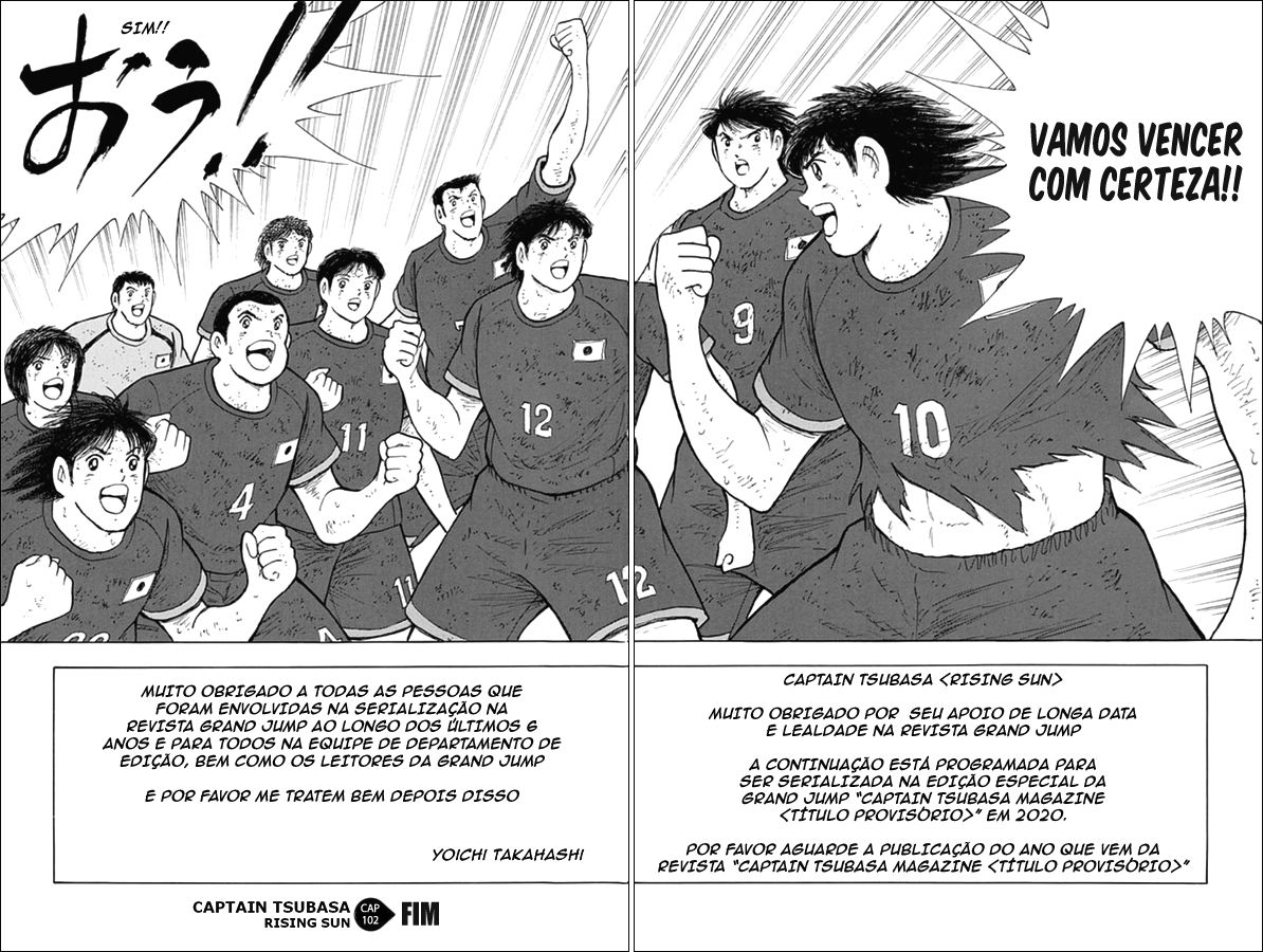 Read Captain Tsubasa Rising Sun PT-BR Manga Online