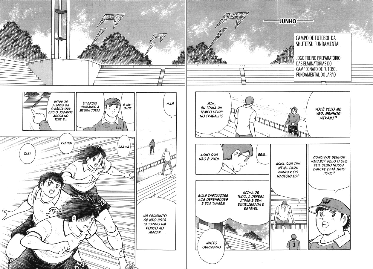 Read Captain Tsubasa Rising Sun PT-BR Manga Online