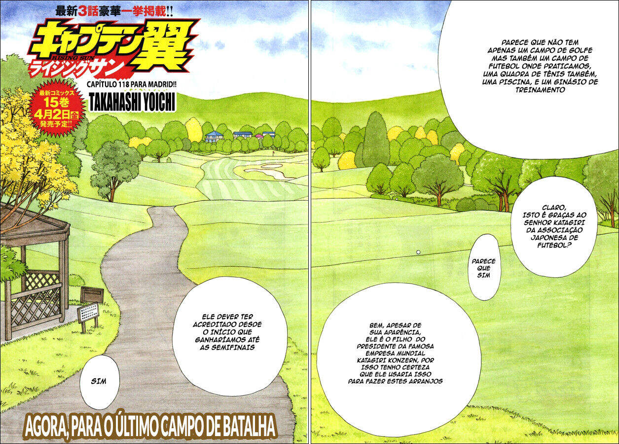 Read Captain Tsubasa Rising Sun PT-BR Manga Online