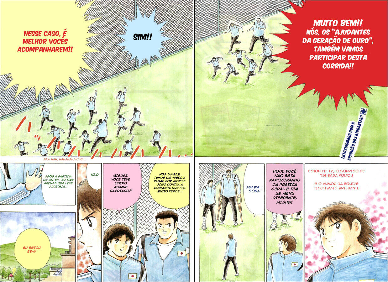 Read Captain Tsubasa Rising Sun PT-BR Manga Online